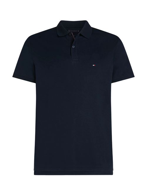 Polo uomo blu in cotone Tommy Hilfiger | MW0MW38465DW5